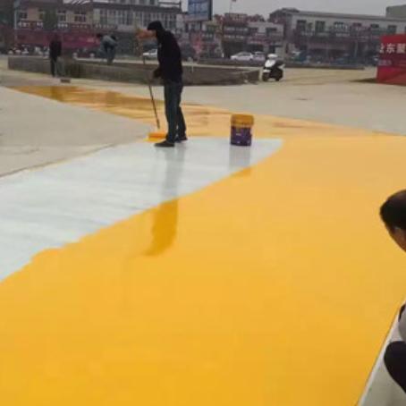 济南彩色路面喷涂翻新的使用寿命多长